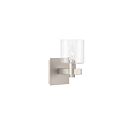 Eurofase Lighting 46811-028 Decato 1-Light 40W Satin Nickel Vanity Light