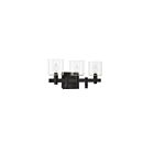 Eurofase Lighting 46812-018 Decato 3-Lights 120W Black Vanity Light