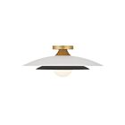 Eurofase Lighting 46815-019 1-Light 10W White Semi Flush Mount