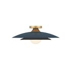 Eurofase Lighting 46815-026 1-Light 10W Blue Semi Flush Mount
