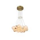 Eurofase Lighting 46914-019 19-Lights 96W Gold LED Chandelier