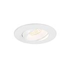 Eurofase Lighting 47076-013 Midway 12W 4" White LED Gimbal Recessed Light CCT Selectable