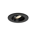 Eurofase Lighting 47076-020 Midway 12W 4" Black LED Gimbal Recessed Light CCT Selectable