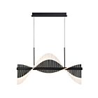Eurofase Lighting 47125-025 120-Lights 60W Matte Black LED Chandelier