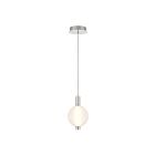 Eurofase Lighting 47189-027 1-Light 12.2W Polished Nickel Pendant