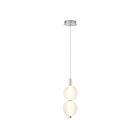 Eurofase 47190-023 2-Lights 23W Polished Nickel Pendant