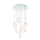 Eurofase Lighting 47191-020 7-Lights 90W Polished Nickel LED Chandelier