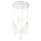 Eurofase 47191-020 7-Lights 90W Polished Nickel LED Chandelier