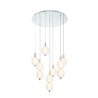 Eurofase Lighting 47191-020 7-Lights 90W Polished Nickel LED Chandelier