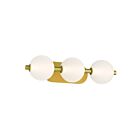 Eurofase Lighting 47193-017 3-Lights 9W Gold LED Vanity Light 
