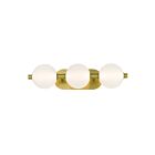 Eurofase 47193-017 3Lights 9W Gold LED Vanity Light 