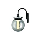 Eurofase Lighting 47196-018 1-Light 15W Powder Coat Black Outdoor Wall Lantern