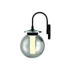Eurofase Lighting 47197-015 1-Light 20W Powder Coat Black Outdoor Wall Lantern