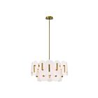 Eurofase Lighting 47209-015 2-Lights 74W Gold Chandelier