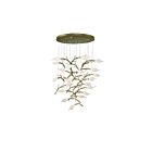 Eurofase Lighting 47226-012 25-Lights 90W Antique Gold LED Chandelier