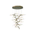 Eurofase Lighting 47227-019 15-Lights 56W Antique Gold LED Chandelier