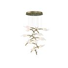 Eurofase Lighting 47229-013 10-Lights 38W Antique Gold LED Chandelier