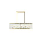 Eurofase Lighting 47240-018 10-Lights 600W Gold Chandelier