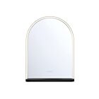 Eurofase Lighting 48518-024 Serin 1-Light 27W Satin Nickel-Black LED Mirror