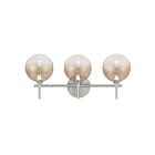 Eurofase Lighting 48914-031 Lissa 3-Lights 12W Satin Nickel LED Indoor Wall Light
