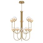Eurofase Lighting 48925-036 Iissa 10-Lights 45W Gold LED Chandelier