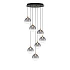 Eurofase Lighting 48928-021 Iissa 7-Lights 31.5W Gold LED Chandelier