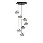 Eurofase Lighting 48928-021 Iissa 7-Lights 31.5W Gold LED Chandelier