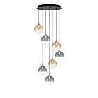 Eurofase Lighting 48928-045 Iissa 7-Lights 31.5W Gold LED Chandelier