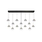 Eurofase Lighting 48938-020 Iissa 14-Lights 63W Gold LED Chandelier