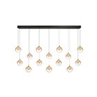 Eurofase Lighting 48938-037 Iissa 14-Lights 63W Gold LED Chandelier