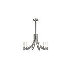 Eurofase Lighting 49011-029 Olette 12-Lights 40W Brushed Nickel LED Chandelier