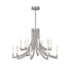 Eurofase Lighting 49012-026 Olette 20-Lights 80W Brushed Nickel LED Chandelier