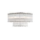 Eurofase Lighting 49169-027 Glasbury 9-Lights 60W Polished Nickel LED Flush Mount