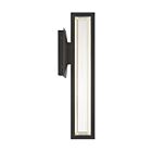 Eurofase Lighting 49179-019 Aelin 1-Light 14W Matte Black LED Indoor Wall Light