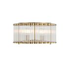 Eurofase Lighting 49185-010 Glasbury 5-Lights 60W Gold LED Flush Mount