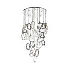 Eurofase Lighting 49238-020 Norah 33-Lights 80W Polished Nickel LED Chandelier