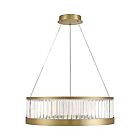 Eurofase Lighting 49352-016 Empra 1-Light 66W Gold LED Chandelier