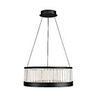 Eurofase Lighting 49353-020 Empra 1-Light 52W Matte Black LED Chandelier