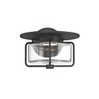Eurofase Lighting 49907-018 Florin 1-Light 12W Sand Black LED Flush Mount