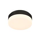 Eurofase Lighting 49913-029 Purgos 1-Light 20W Matte Black LED Flush Mount