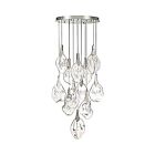 Eurofase Lighting 49920-017 Jateo 33-Lights 95.7W Polished Nickel LED Chandelier