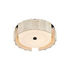 Eurofase Lighting 49927-026 Roslington 1-Light 20W Matte Black LED Semi Flush Mount