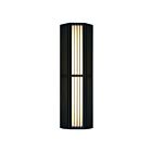 Eurofase Lighting 49955-019 Morton 1-Light 25W Sand Black LED Indoor Wall Light