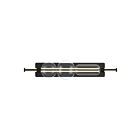 Eurofase Lighting 50051-014 Lucent 1-Light 47W Matte Black LED Indoor Wall Light