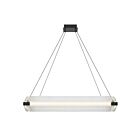 Eurofase Lighting 50052-011 Neoness 4-Lights 78.8W Matte Black LED Chandelier