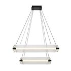 Eurofase Lighting 50054-022 Neoness 8-Lights 126.4W Matte Black LED Chandelier