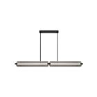 Eurofase Lighting 50056-026 Neoness 4-Lights 78W Matte Black LED Chandelier
