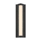 Eurofase Lighting 50108-015 Hy50 1-Light 18W Sand Black LED Indoor Wall Light