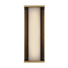 Eurofase Lighting 50115-013 Dulton 1-Light 20W Antique Brass LED Indoor Wall Light