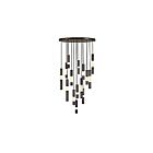 Eurofase Lighting 50120-024 Ronda 15-Lights 127.95W Harlow Bronze LED Chandelier